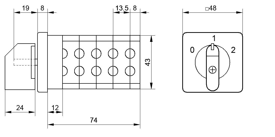 Переключатель S25JD9552V6
