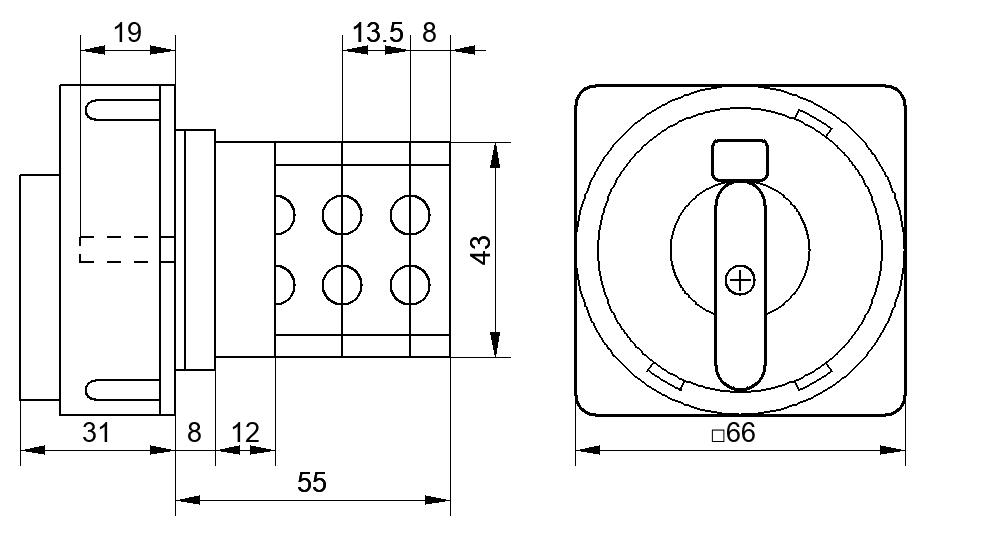 Переключатель S25JGU1103A4