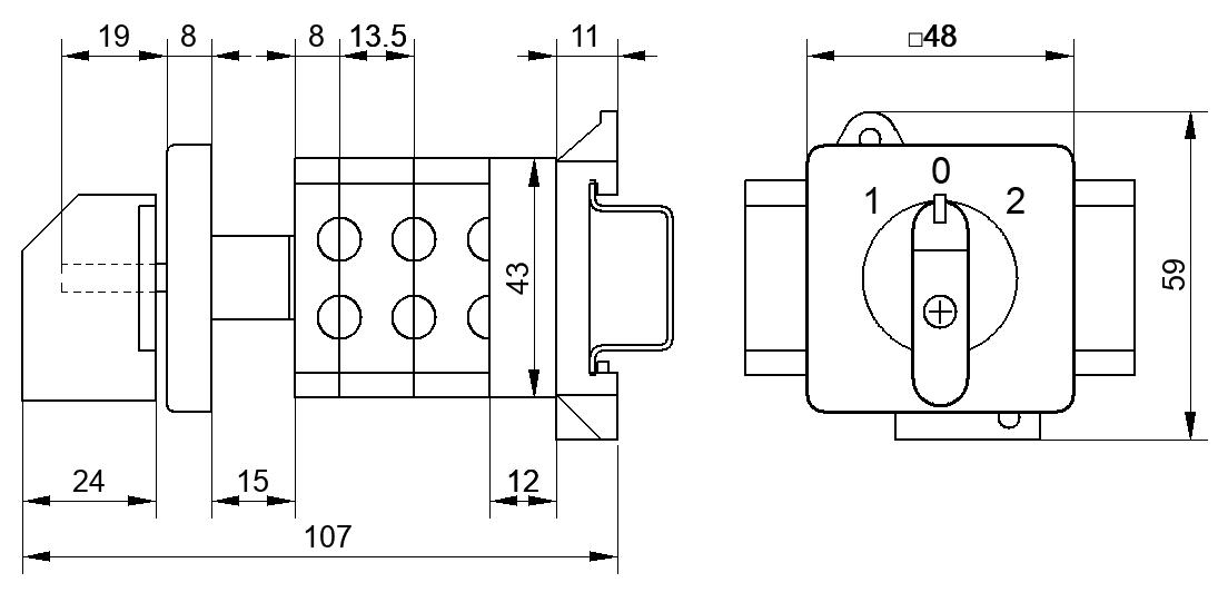 Переключатель S25JLD2202XC8