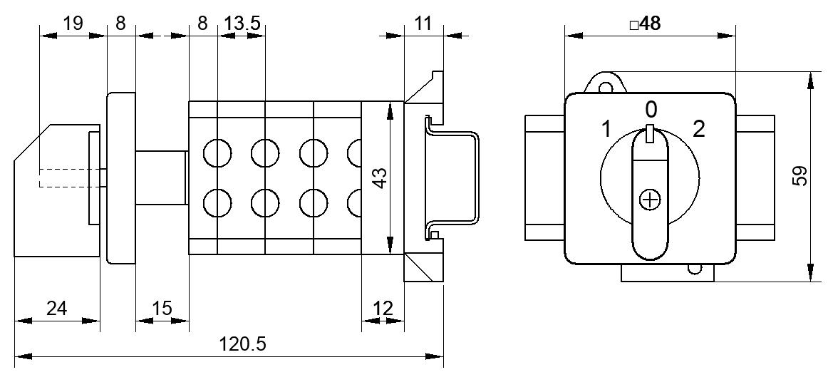 Переключатель S25JLD2203XC8