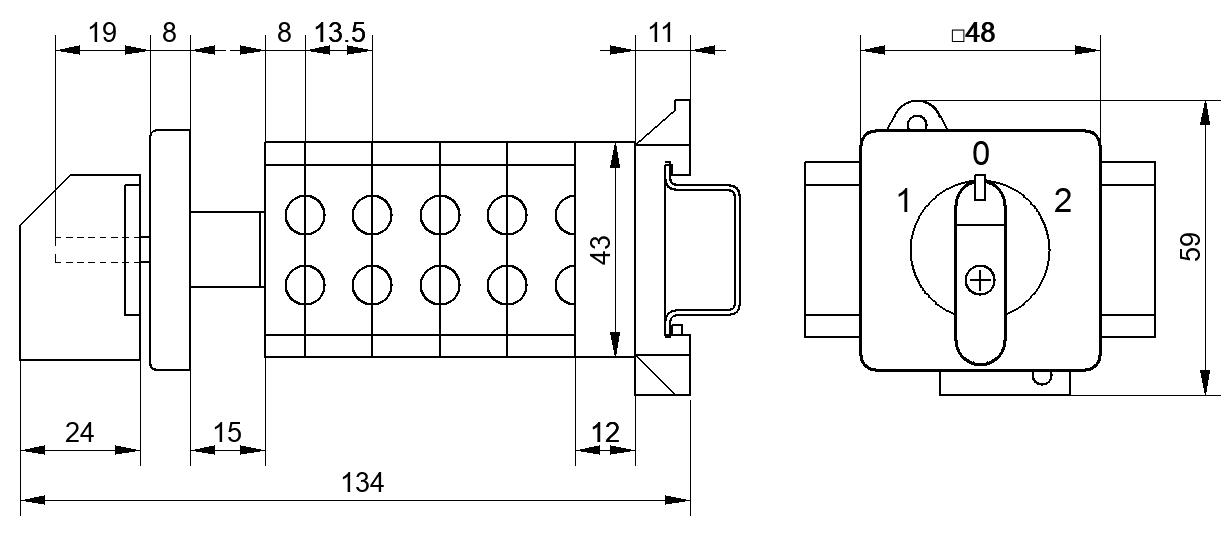 Переключатель S25JLD2204C6