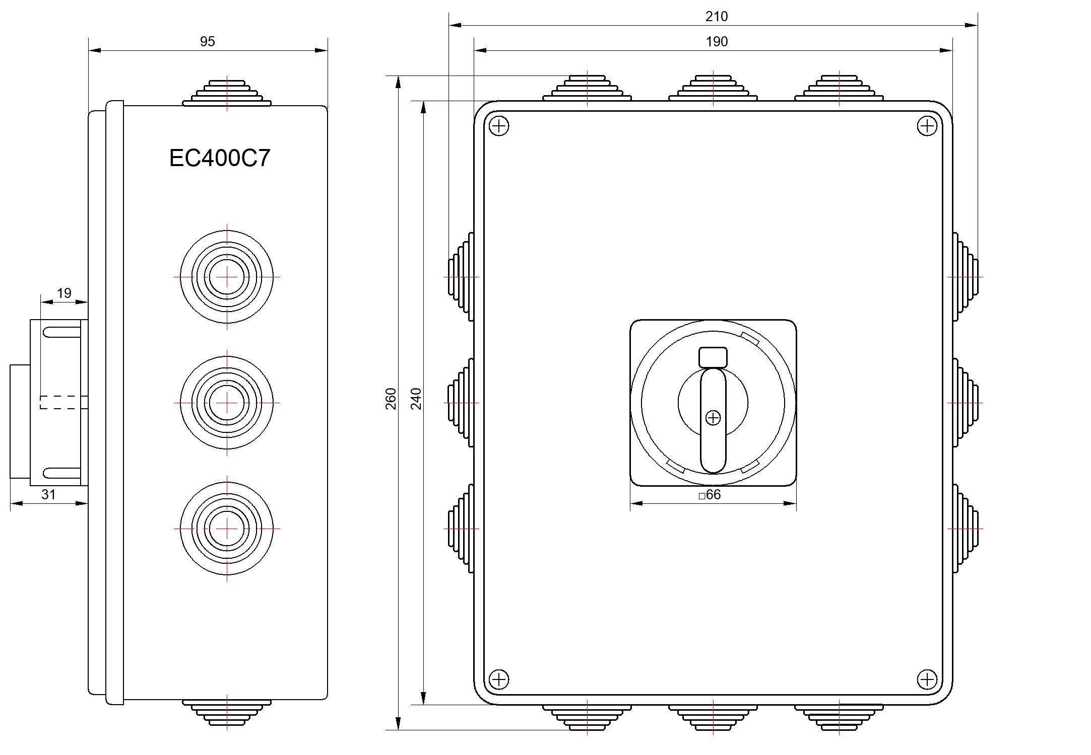 Переключатель S25JPU3003A6