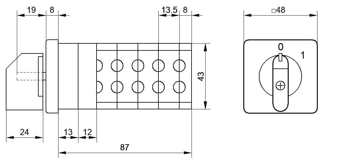 Переключатель S25JVD1108A8