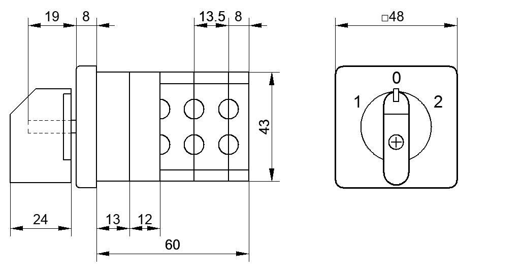 Переключатель S25JVD2202XC6