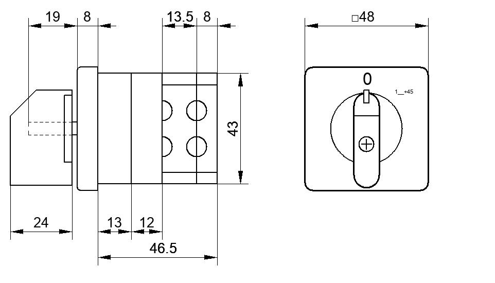 Переключатель S25JVD3014A8