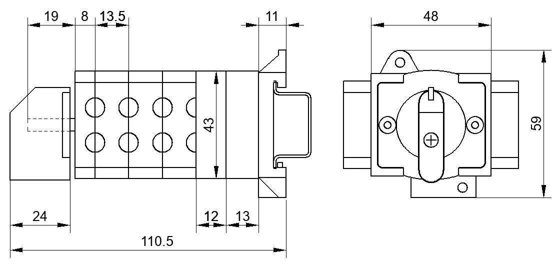 Переключатель S25JVL1106A8