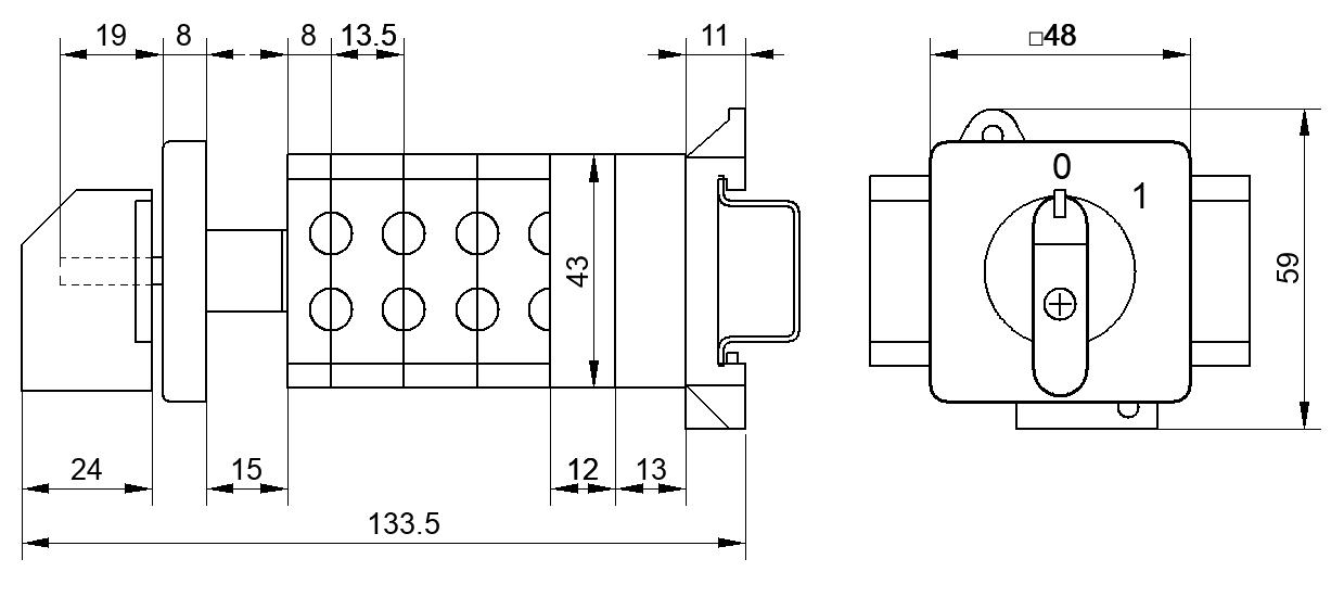 Переключатель S25JVLD1106A8