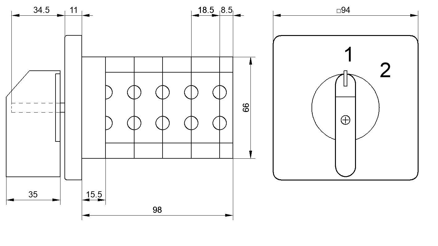 Переключатель S32JD1083A8