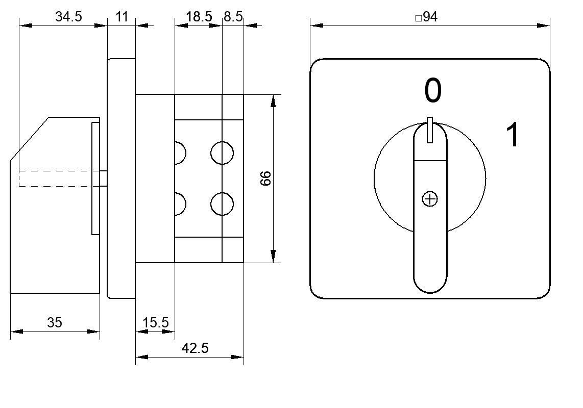 Переключатель S32JD1101A6