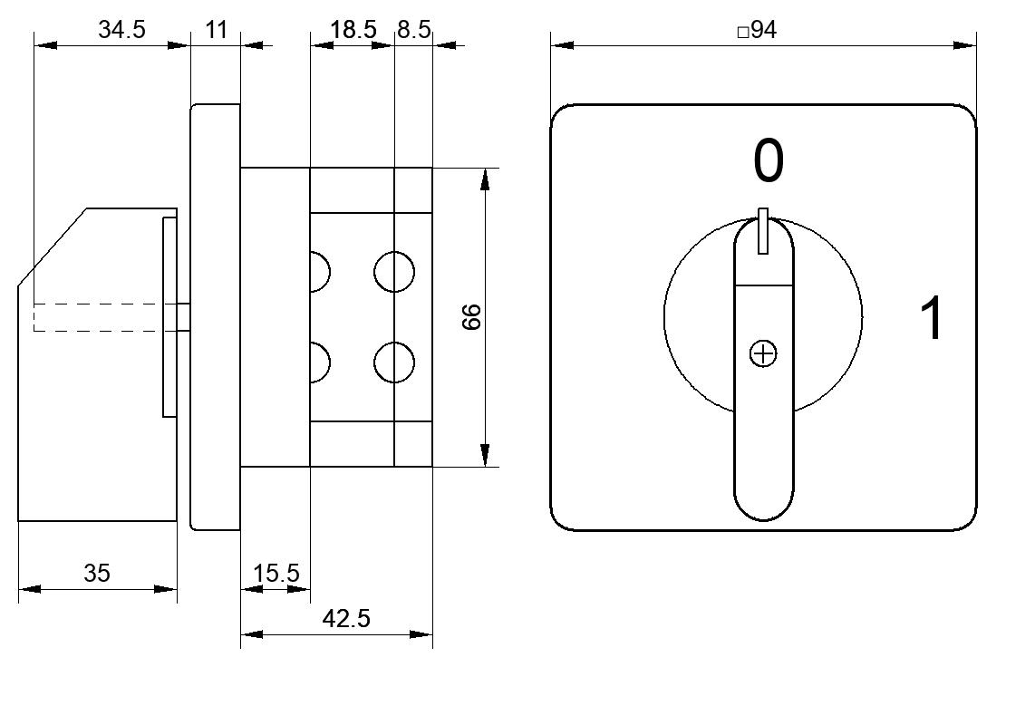 Переключатель S32JD1102A4
