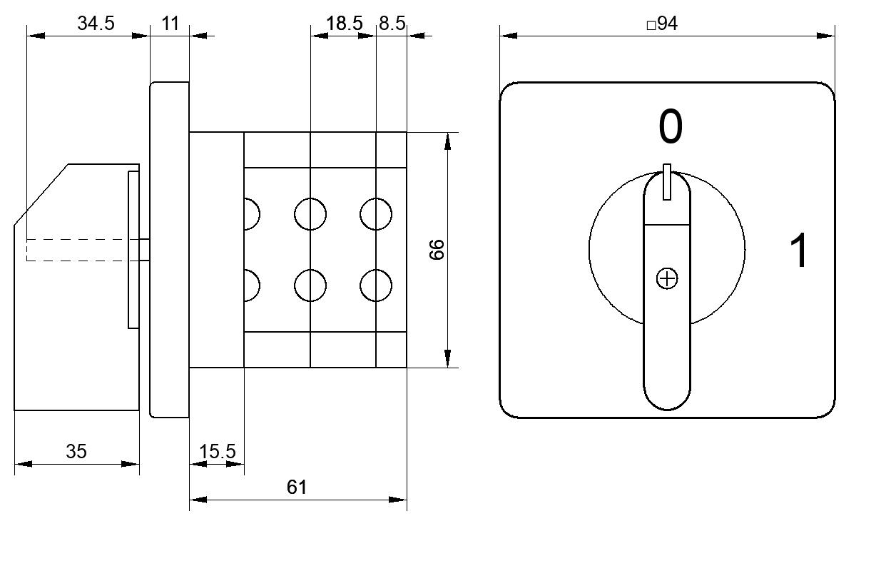 Переключатель S32JD1103A4