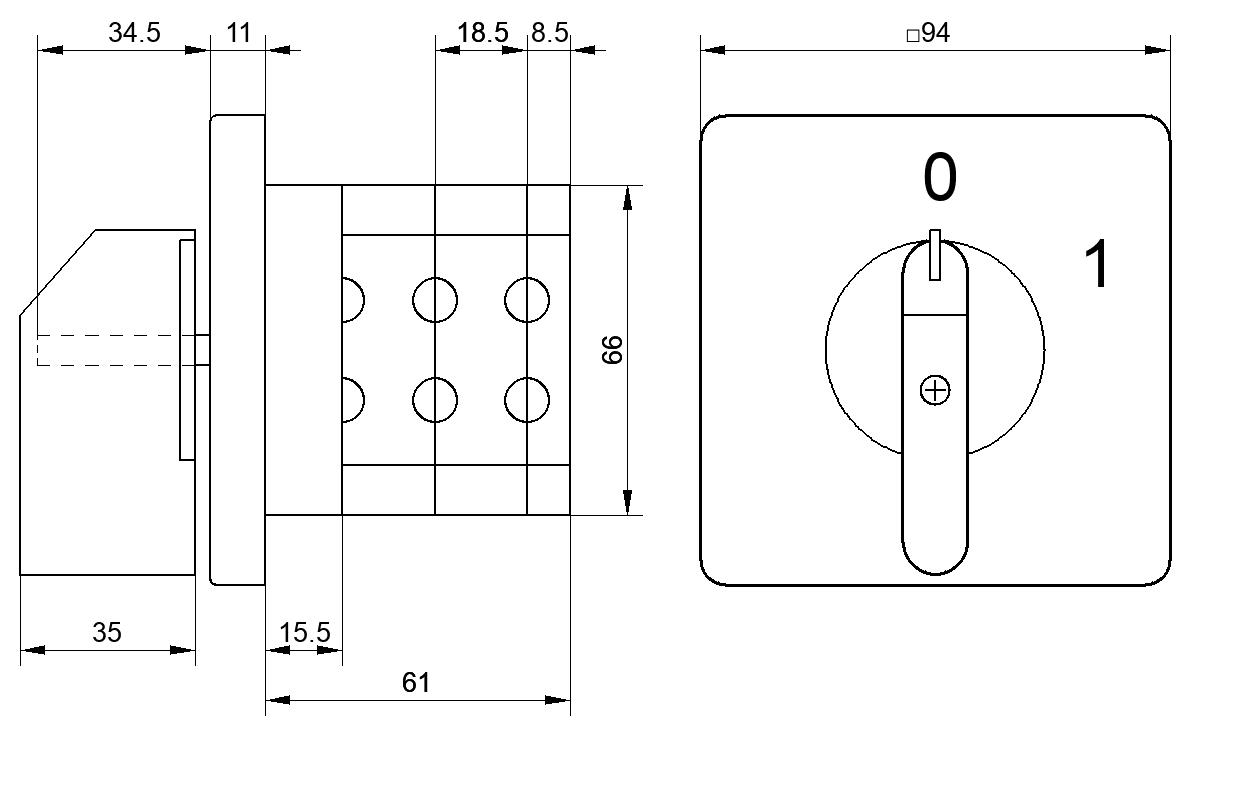 Переключатель S32JD1103A6