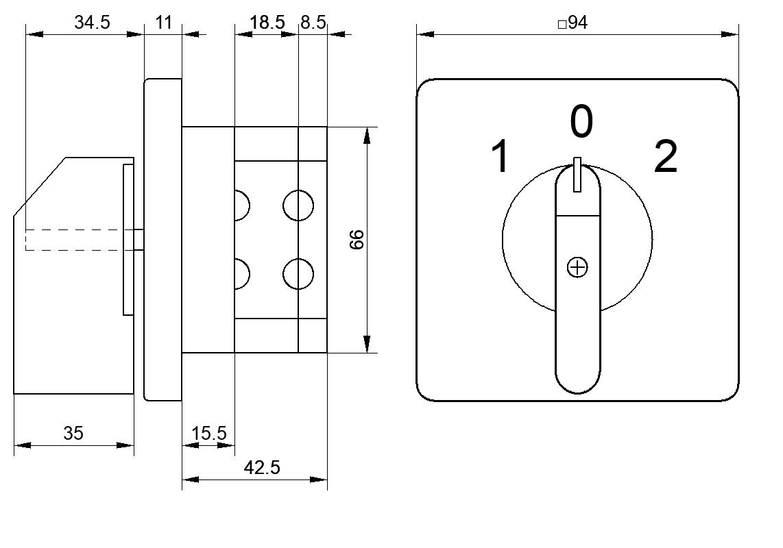 Переключатель S32JD2201C8