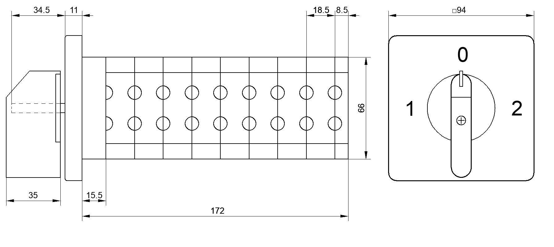 Переключатель S32JD2208C4