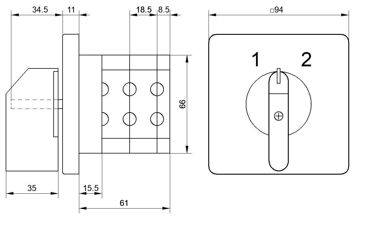 Переключатель S32JD2252D6