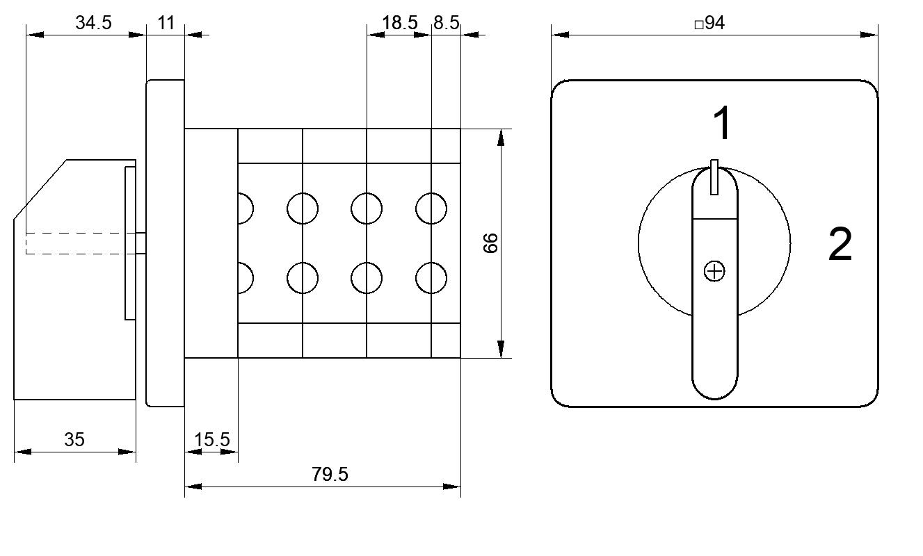 Переключатель S32JD2253-1A4