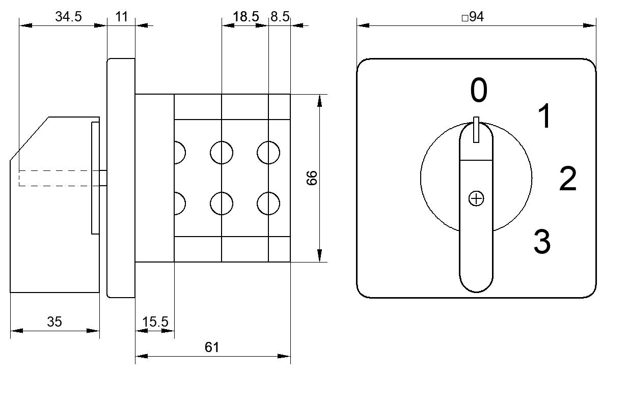 Переключатель S32JD2301A8