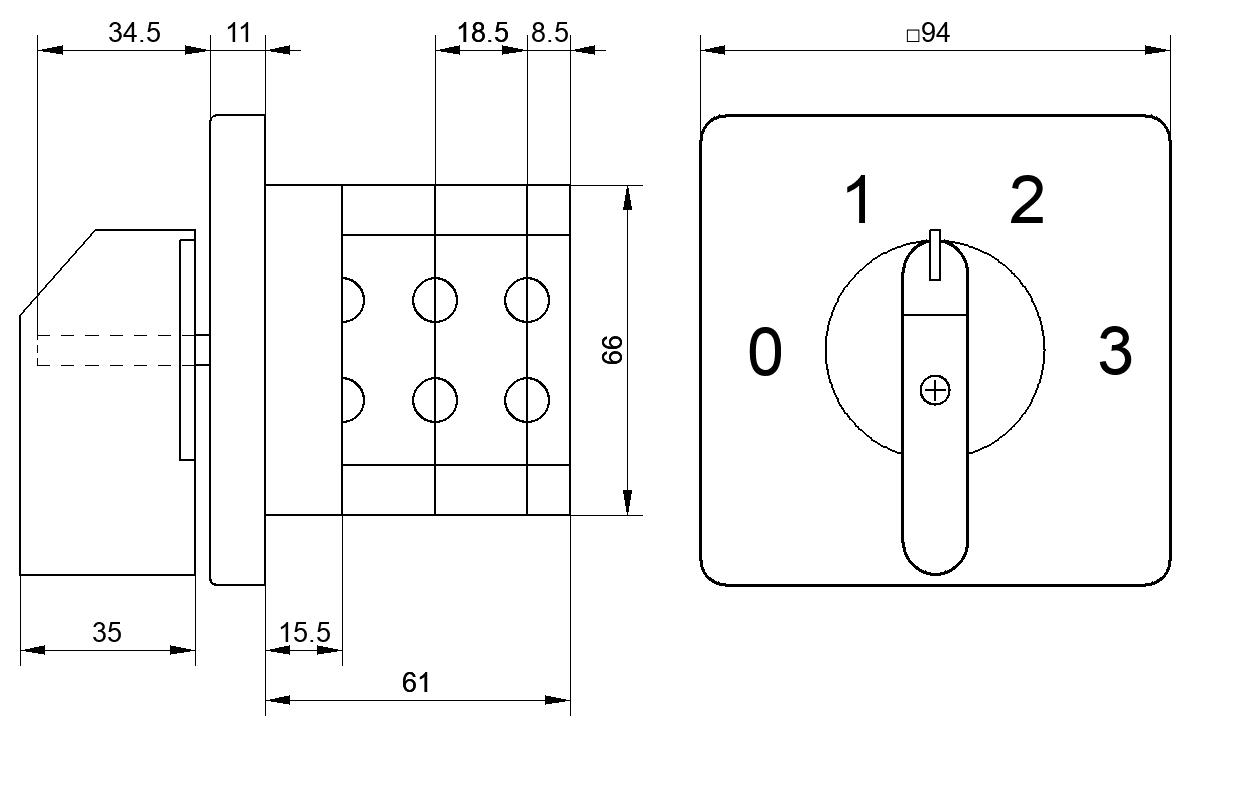 Переключатель S32JD2301B6
