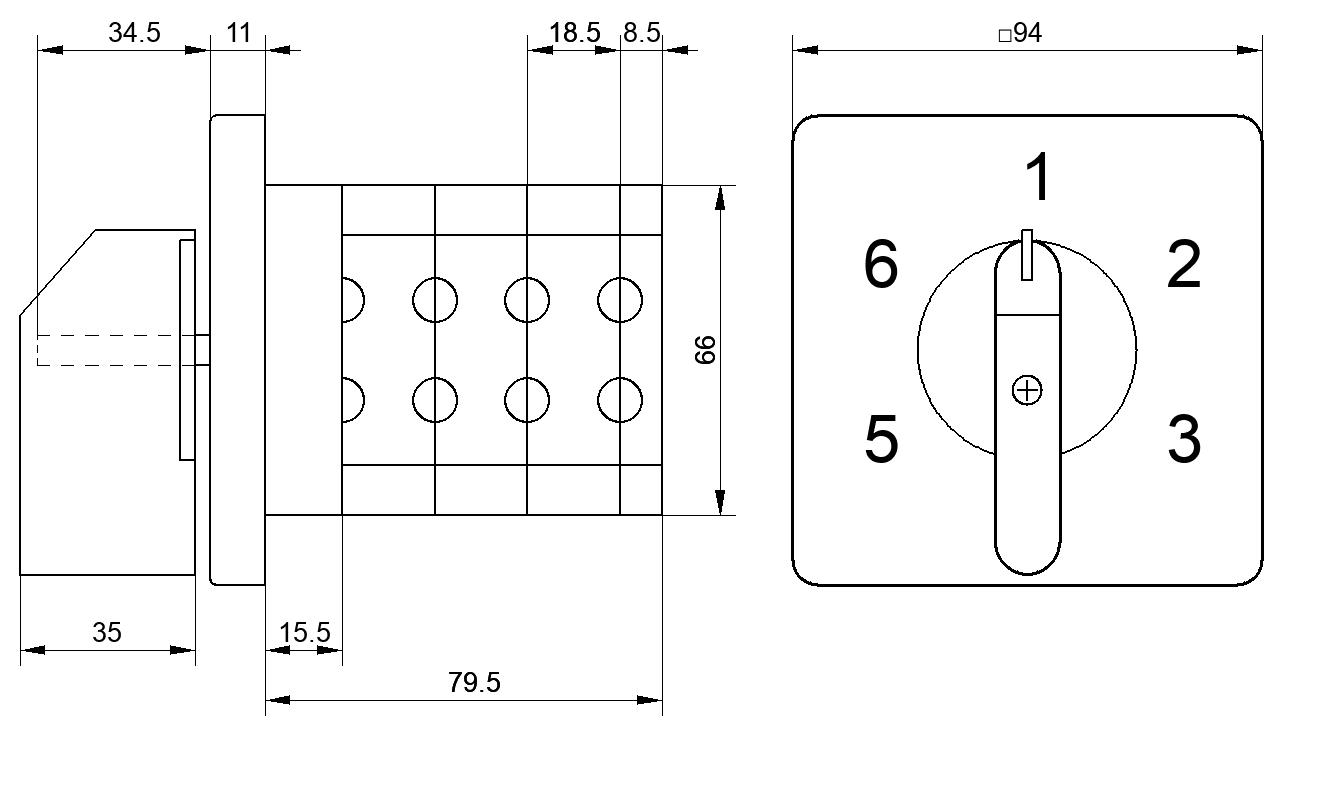 Переключатель S32JD2651A6