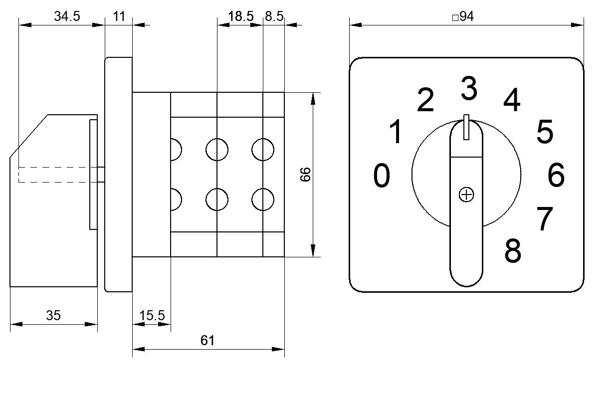 Переключатель S32JD3106B1