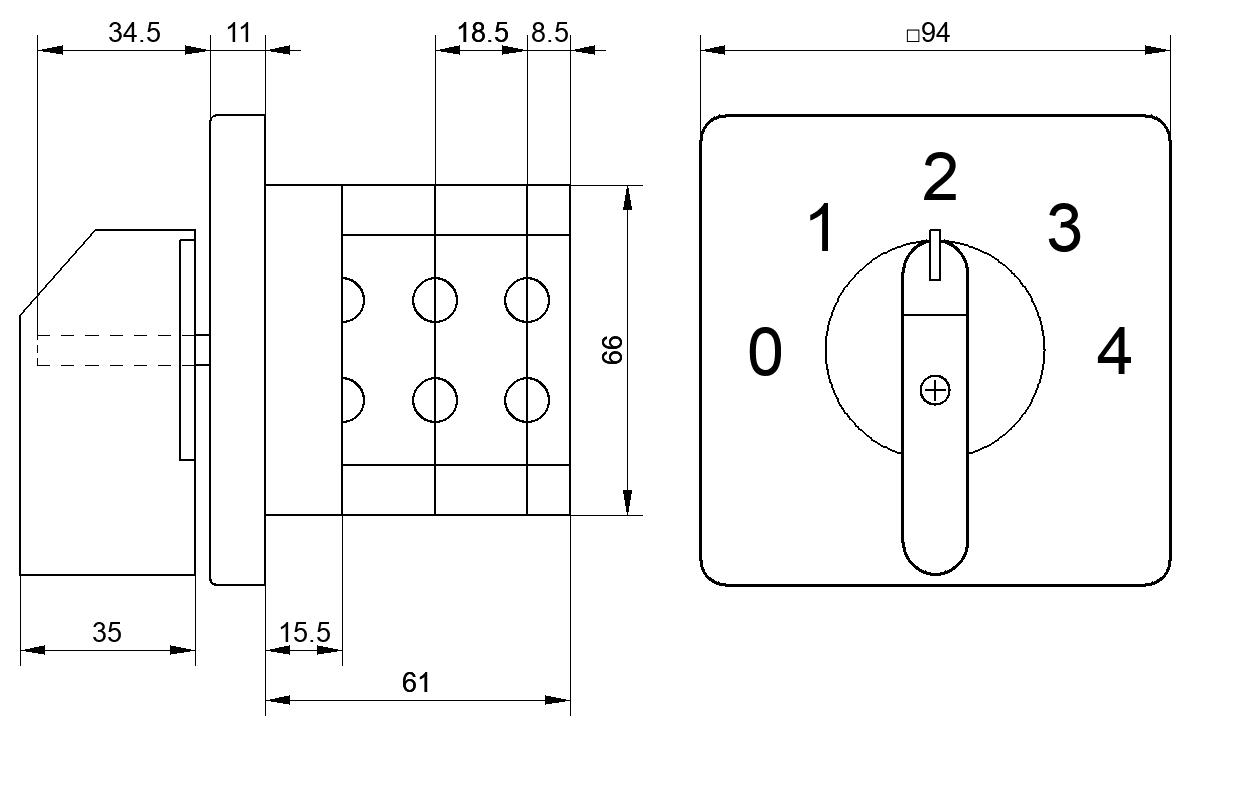 Переключатель S32JD3286B8