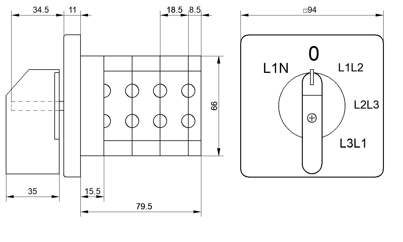 Переключатель S32JD3328V8
