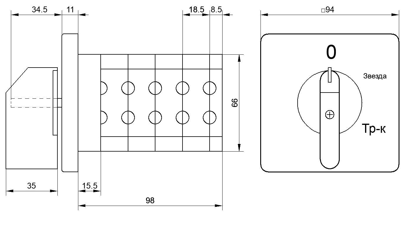 Переключатель S32JD9551A6