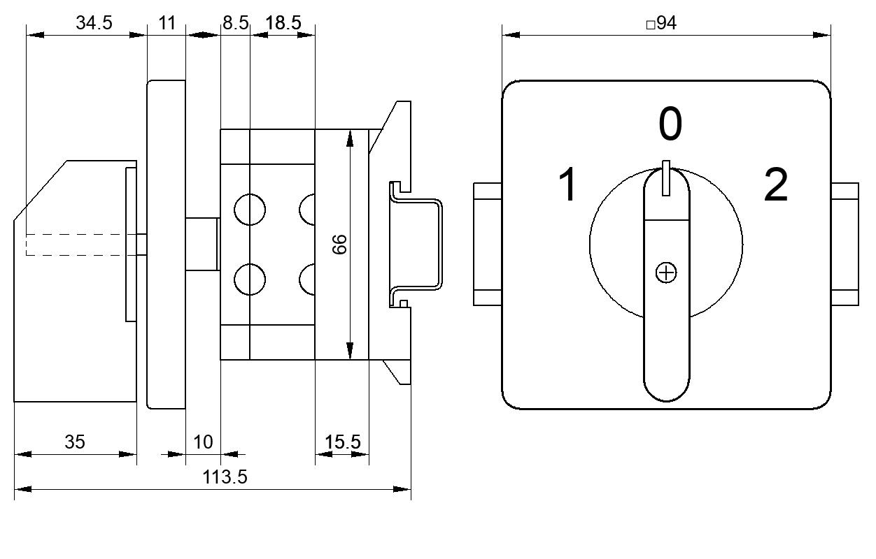 Переключатель S32JLD2201XC6