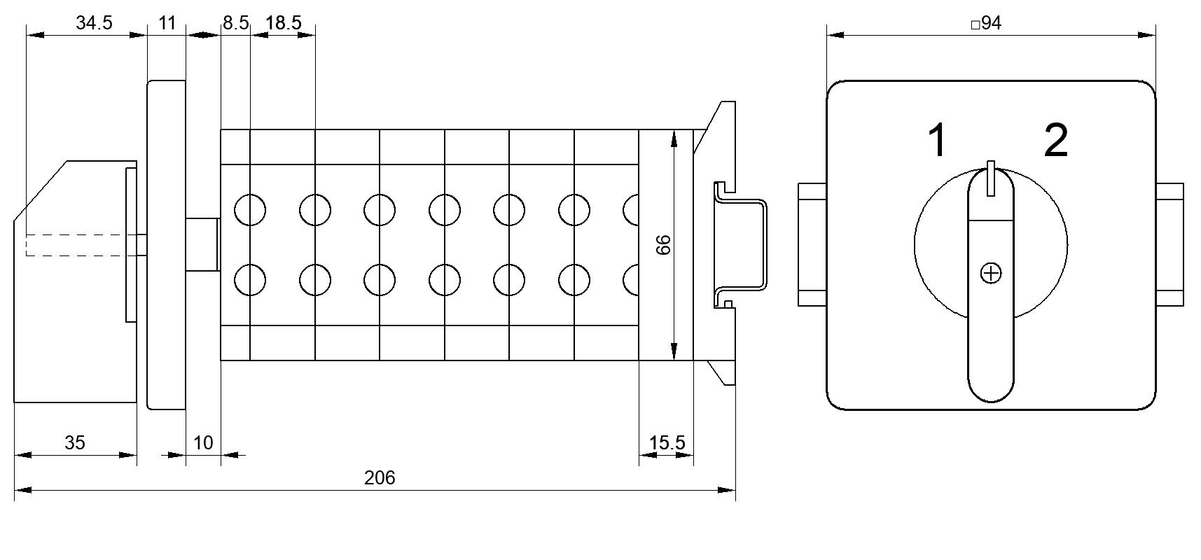 Переключатель S32JLD2256D6