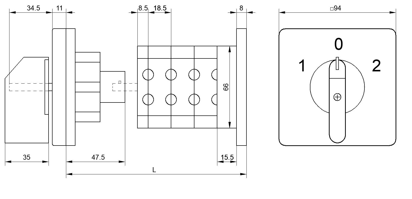 Переключатель S63JBD2203C6