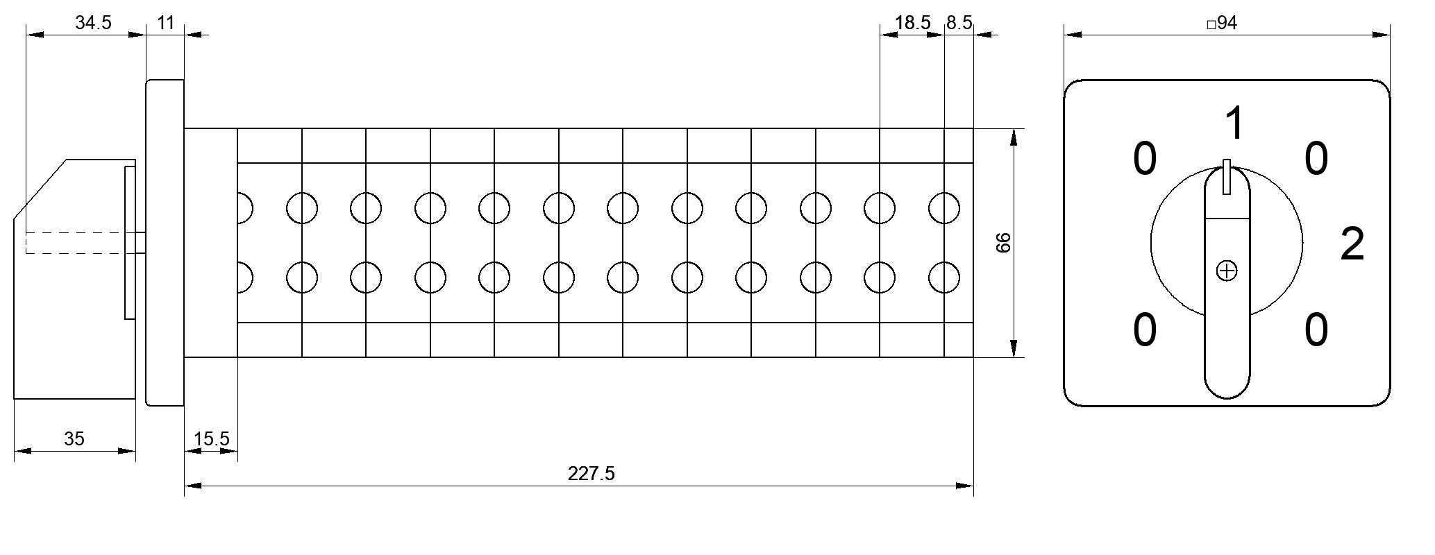 Переключатель S63JD0235V8