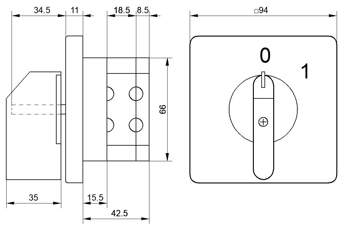 Переключатель S63JD1102A8