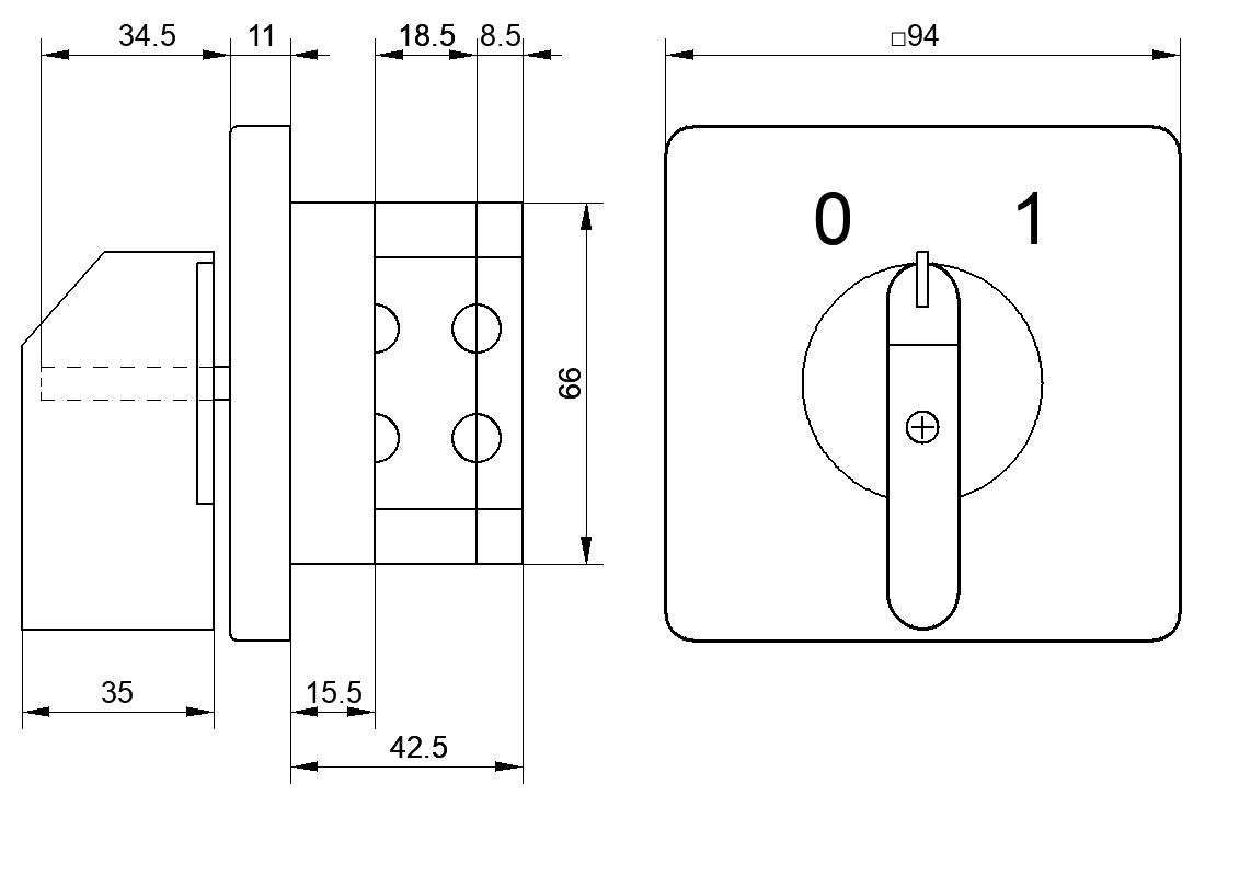 Переключатель S63JD1102D6