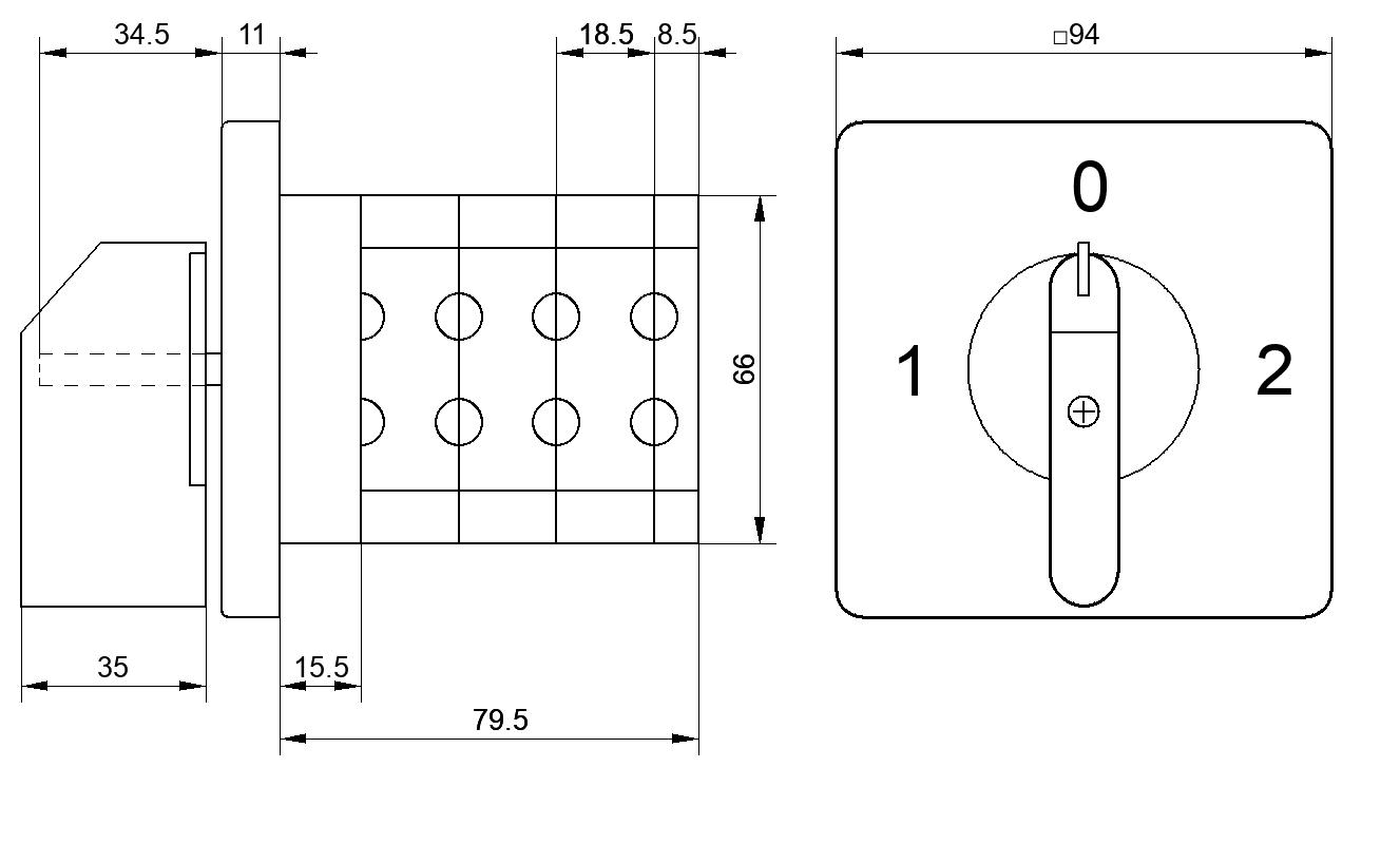 Переключатель S63JD2203C4
