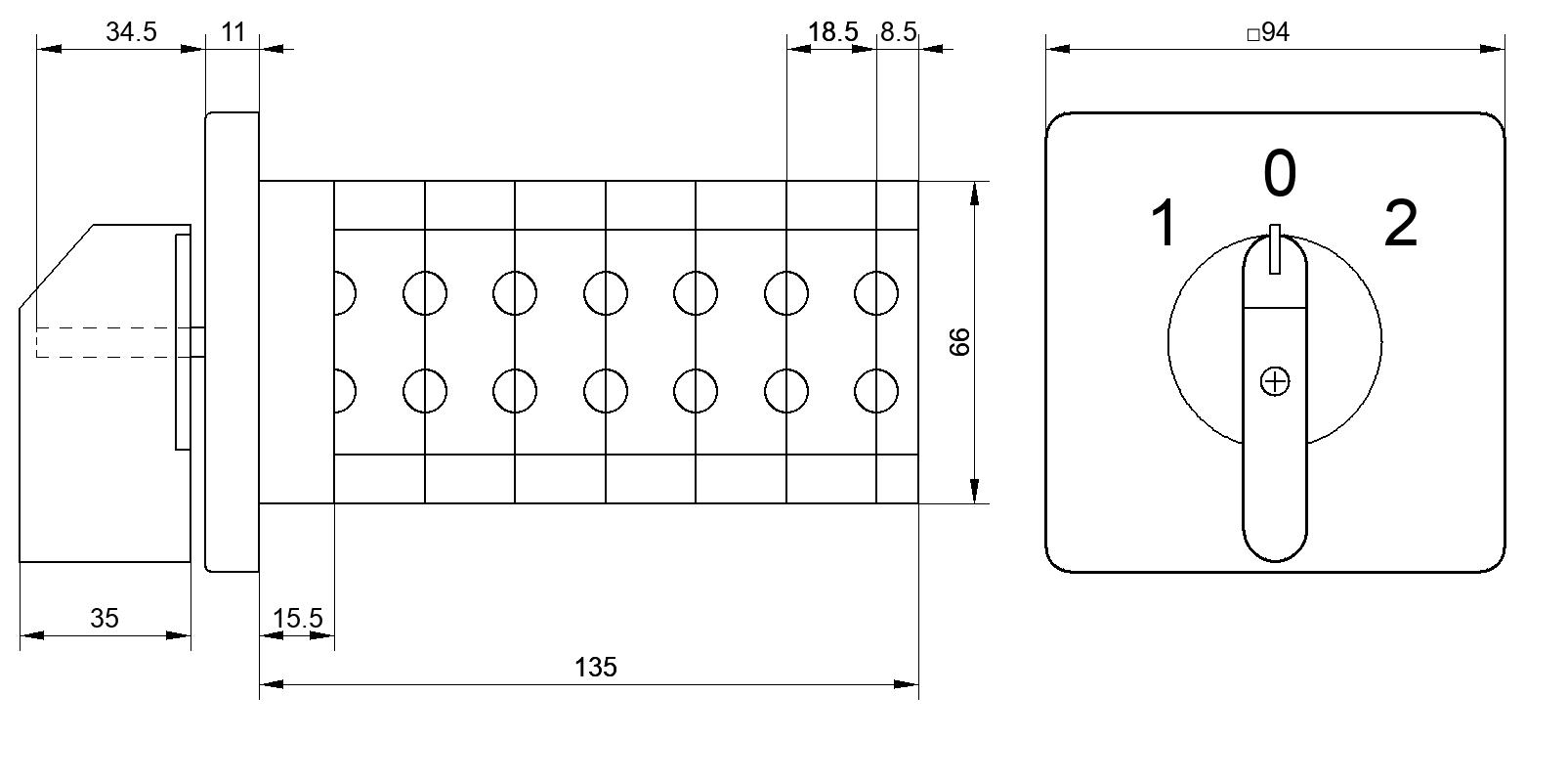 Переключатель S63JD2206C8