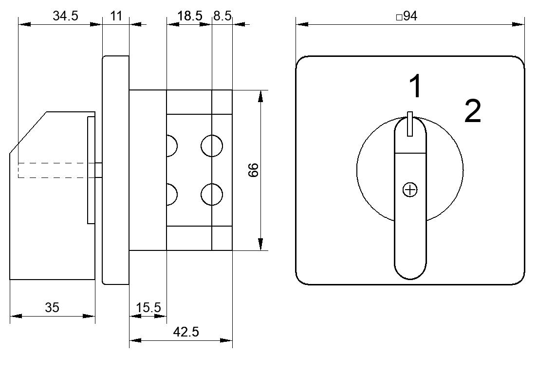 Переключатель S63JD2251A8