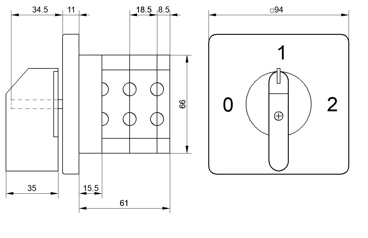Переключатель S63JD2301B4