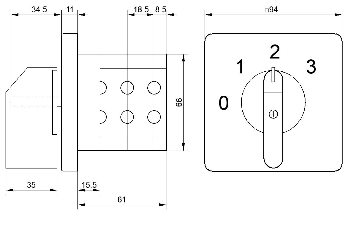 Переключатель S63JD2301B8