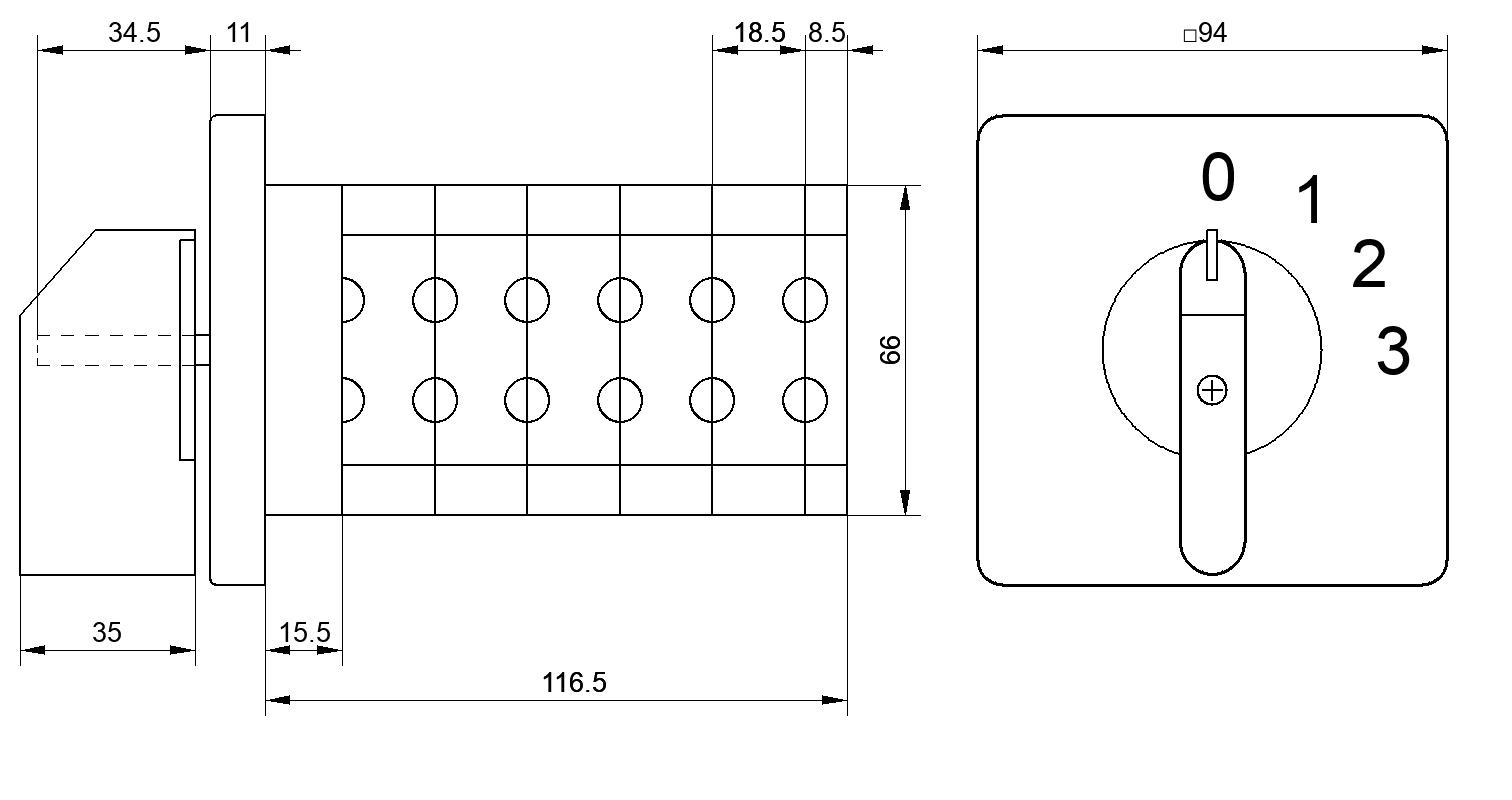Переключатель S63JD2303A1