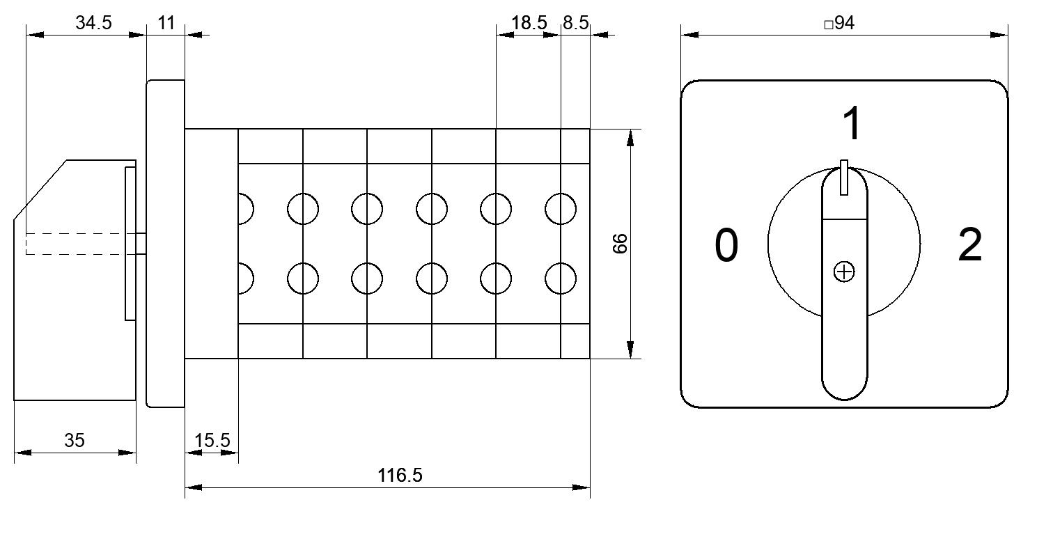 Переключатель S63JD2303B4