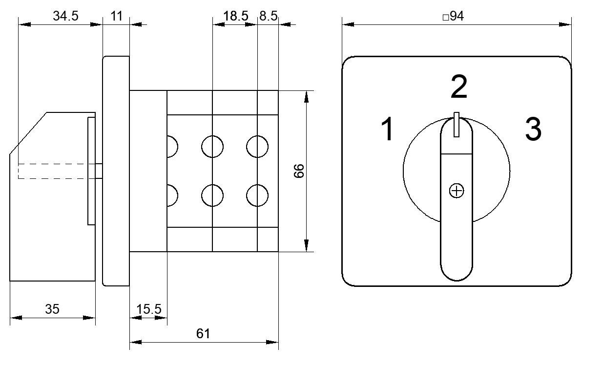 Переключатель S63JD2351XV6