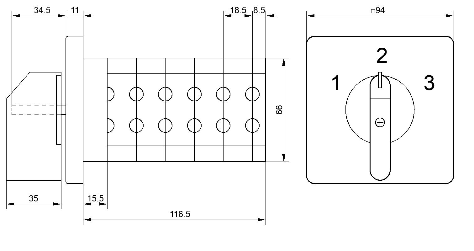 Переключатель S63JD2353V6