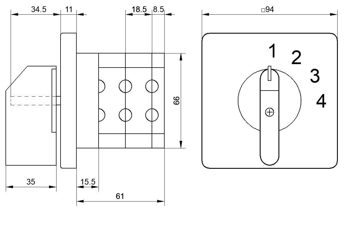 Переключатель S63JD2451XA1