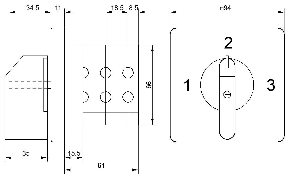 Переключатель S63JD2451XB4