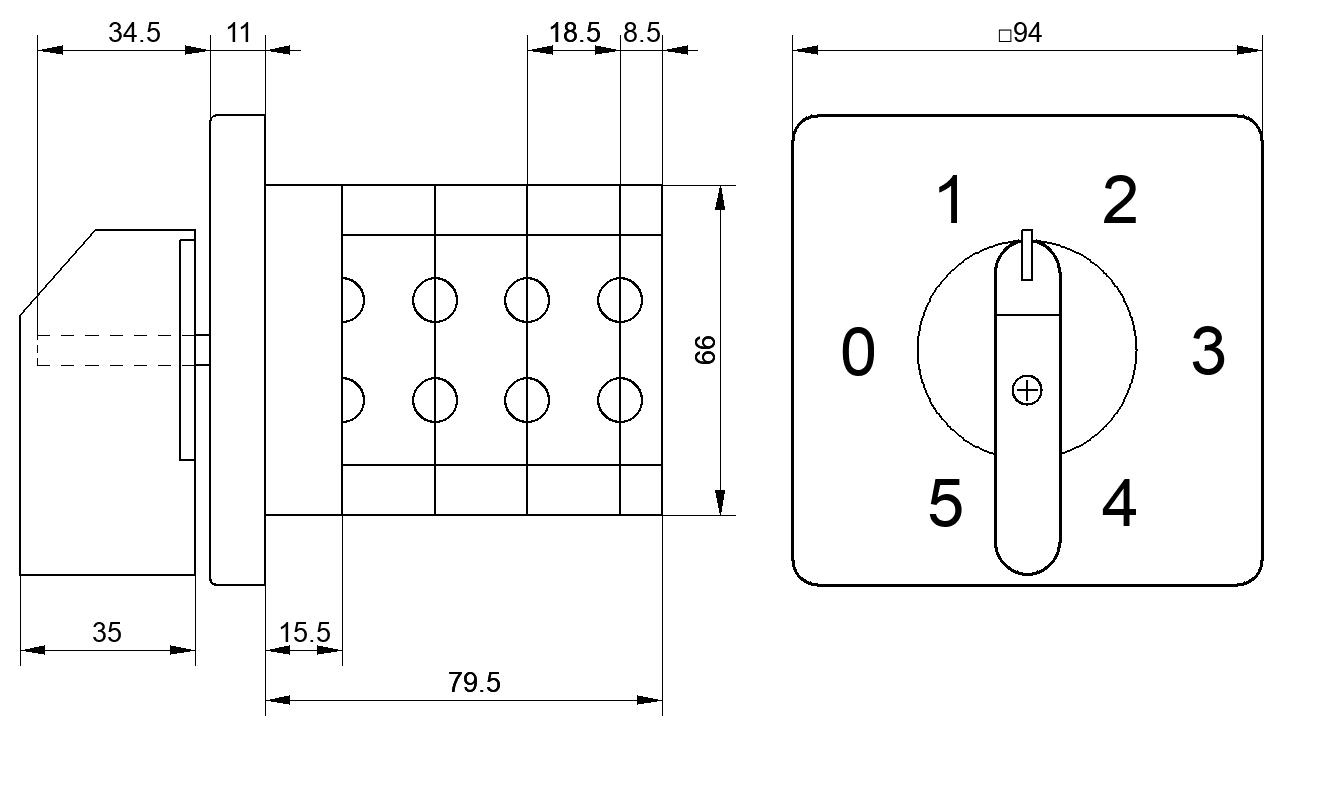 Переключатель S63JD2501B6