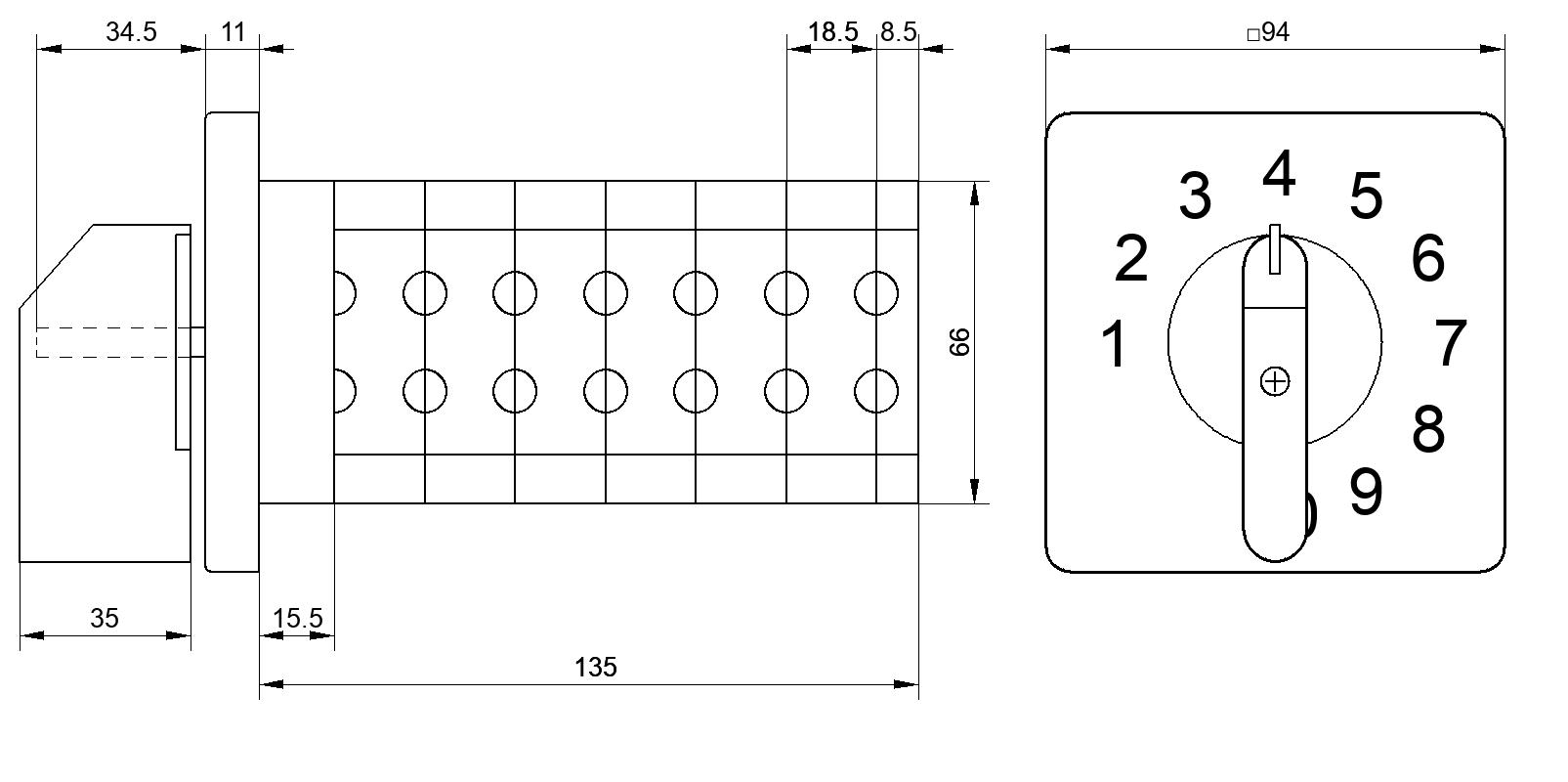 Переключатель S63JD3411B1