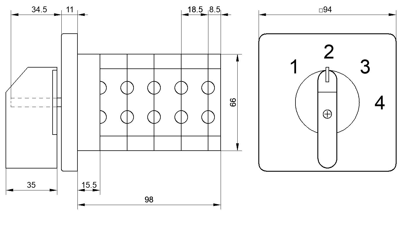 Переключатель S63JD3413V8