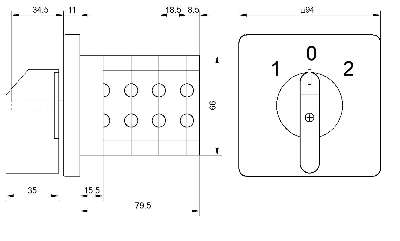 Переключатель S63JD9151C8