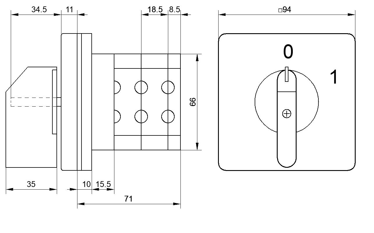 Переключатель S63JDG1103A6