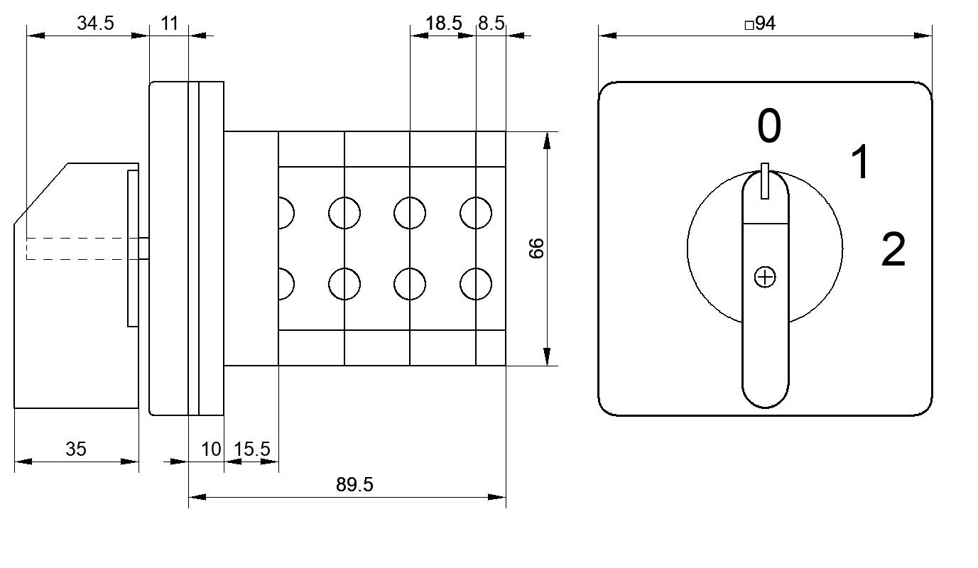 Переключатель S63JDG2203A8